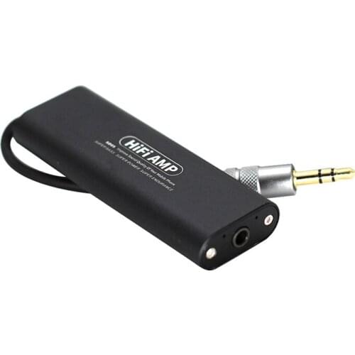 RISE-3.5mm Audio HIFI Headphone Amplifier Stereo Earphone AMP for Phone/Car/Speaker