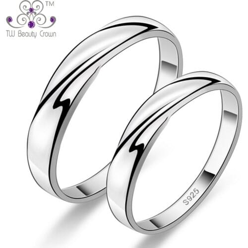 TW Beauty Crown Wedding Rings
