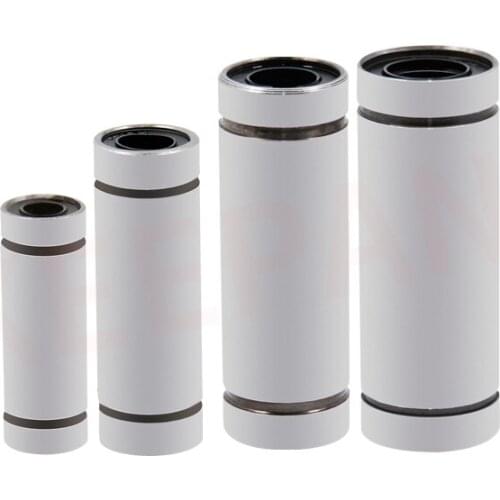 Lengthen Linear Ball Bearings LM6LUU LM8LUU LM10LUU LM12LUU 6 8 10 12mm Bushing Aluminum for CNC 3D Printers Parts Accessories