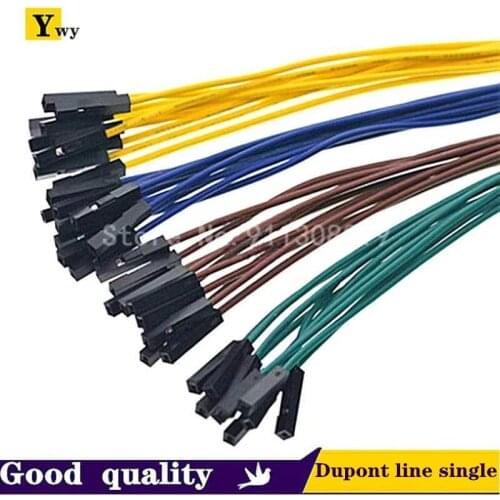 10PCS/1Lot Dupont line 20CM female to female 1007-24# electronic wire extension cable connecting wire
