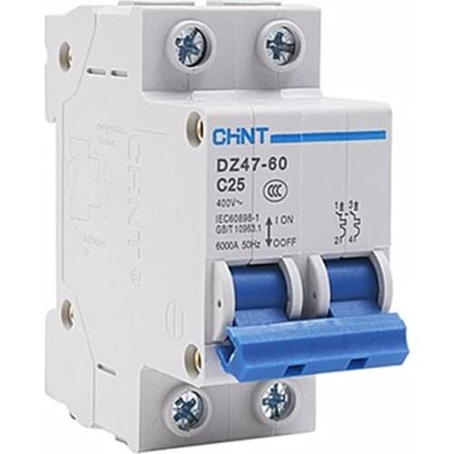 230V /400V 2P Residual current Circuit breaker with over and short current Leakage protection