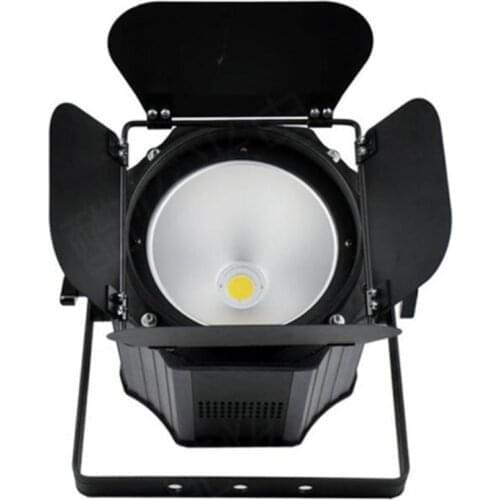 300W COB LED Par Light with Barn Doors Led Strobe light Effect Stage Lighting Warm White cold white 200W COB Par dj light