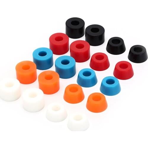 4pcs/lot Skateboard Bushing Truck Wheels Axle Bushings Scooter PU Cushion Dancing Longboard Skateboard Shockproof Accessories