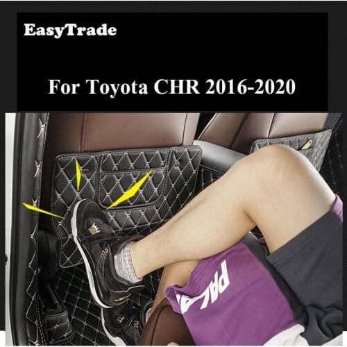 For Toyota CHR C-HR 2016 2017 2018 2019 2020 Accessories Car Rear Seat Mats Liner Carpet Guard Protector Car Accessories 3 Pcs