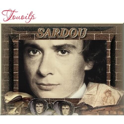 TOUOILP 3d 5d Diamond Painting Michel Sardou Diamond Embroidery 5d Diamond Painting Cross Stitch Handwork home decoration gift