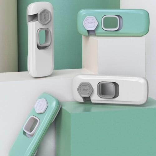 Household ABS Baby Safety Protection Lock Anti-Pinch Cupboard Cabinet Door Drawer Children Security Locks Baby Care Accessories