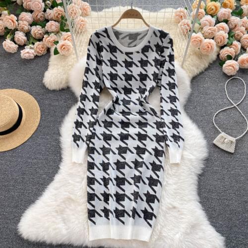 Модные платья в клетку FMZXG China At AliExpress