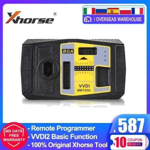 Xhorse VVDI MB BGA Tools For Benz Key Programmer V5.1.0 Xhorse VVDI Smart Key With Xhorse VVDI For Benz FBS3 OBD2 Keyless Tools