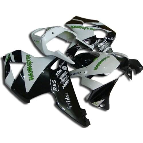 Motorcyle Fairing Kit for HONDA CBR900RR 954 02 03 CBR 900RR 2002 2003 CBR900 ABS White gloss black Fairings set+gifts HH22