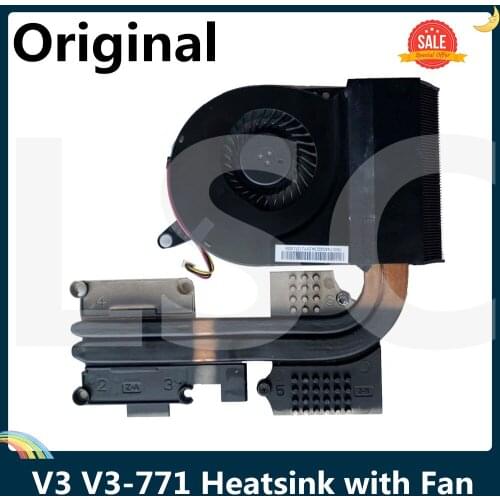 LSC Original CPU Cooling Radiator Heatsink With Fan For Acer Aspire V3 V3-771 100% Tested Free Shipping
