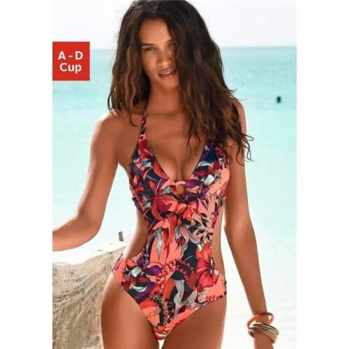 Monokini One Piece Swimsuit Folk Custom Swimwear Women Sexy Bikini 2020 Bodysuit Two Piece Bathing Suit Women Swimming Beachwear