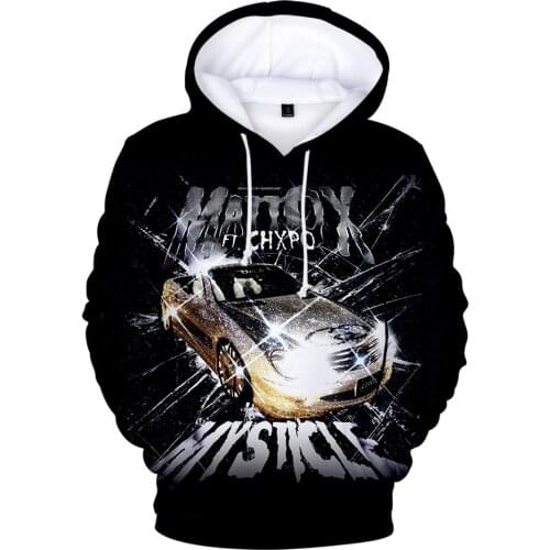 Hot Sale Matt OX Sweatshirt Men/Women Fashion Casual Streetwear Hip Hop Hoodie 3D Print MattOX Mens Hoodies Pullover Coats