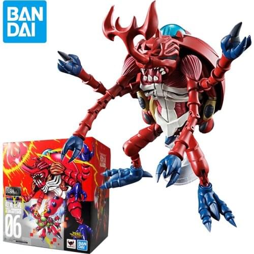 Bandai Original Digivolving Spirits 06 AtlurKabuterimon Deformable Action Figure Anime Model Doll Decoration Collection Toy Gift