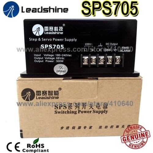 GENUINE Leadshine SPS705 Ultra Compact 68 VDC 3A Unregulated Switching Power Supply with 180-250 VAC Input More Reliable Quality