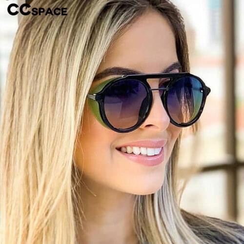 46122 Steam Punk Round Sunglasses Men Women 2019 Fashion Shades UV400 Vintage Glasses