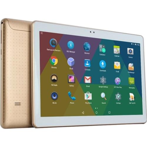 DHL Free 10 Inch Tablet PC 3G 1GB RAM 16GB ROM Dual SIM 5.0MP Android 7.0 GPS 1280*800 IPS Tablet PC 10"+gifts