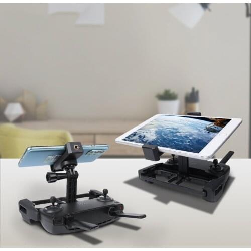Remote Controller Smartphone Holder Tablet Mount with Neck Strap Adjustable Angle for DJI Mini SE/Air 2S/Mini 2/Mavic Air 2/Mavi