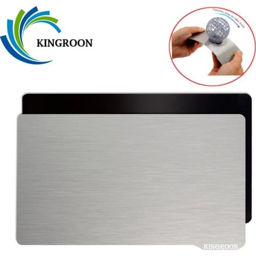 135x80mm Removal Spring Sheet Magnetic Sticker for ANYCUBIC Photon Mono ELEGOO UV LCD Resin 3D Printer steel Flex Magnetic Sheet