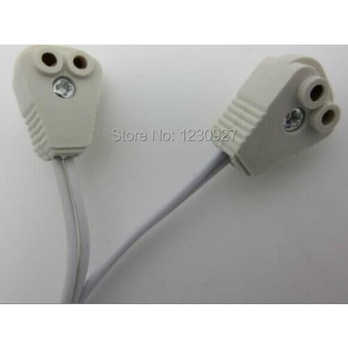 Led fluorescent tube T4 T5 light cap connecting line socket cable lamp holder lamp horn line T4 T5 Tube cap line