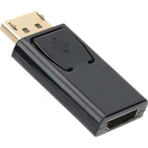 1080P Male DisplayPort to HDMI Female Adapter Gold Plated DP to HDMI Converter For Computer Desktop Labtop PC Monitor HDTV