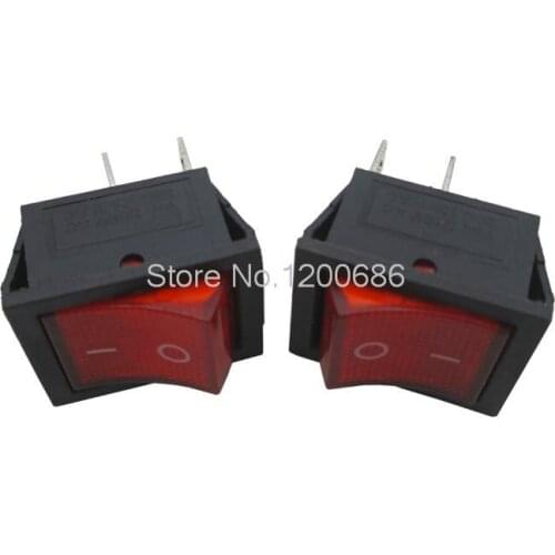 16A 250V 31x25mm with lights KCD4 boat switch boat switch power switch 4 feet with lights