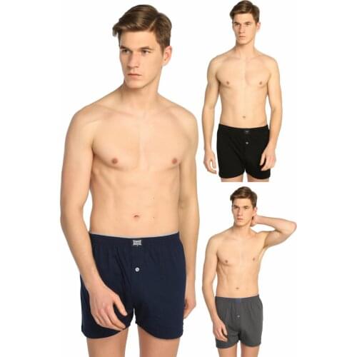 2 pcs Mens Underwear Boxers Shorts Casual Cotton Sleep Underpants Quality Plaid Loose Comfortable Panties