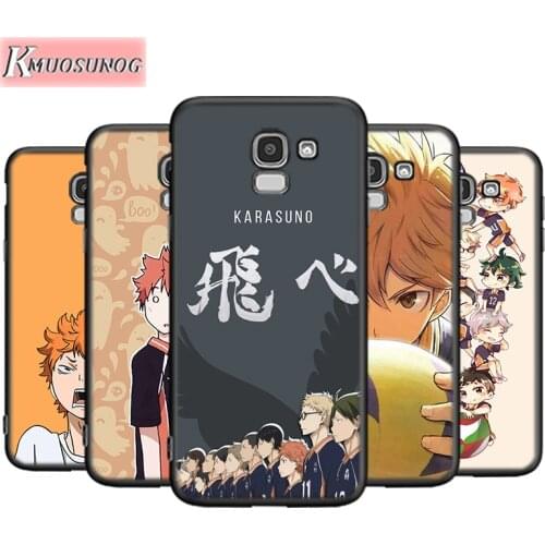 Anime Haikyuu Hinata For Samsung Galaxy J8 J7 J6 J5 J4 J3 J2 Core Duo Prime Plus Star 2016 2017 2018 Soft Phone Case