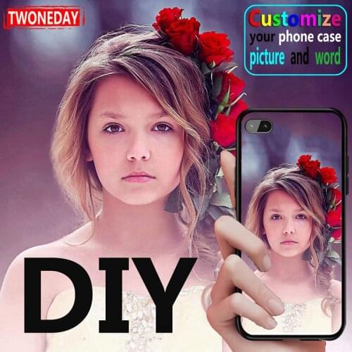 Custom DIY Print Photo Silicone Phone Case For Alcatel Shine Lite 5080X 5.0" Customized Cover Case For Iphone X XR XS XS MAX