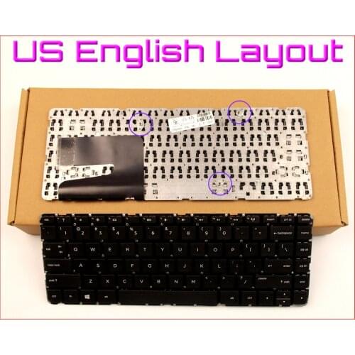 New Keyboard US English Version for HP Pavilion 240 G2 245 G3 14-w000 14-r000 14-g000 14-n202la 14-n005la Laptop NO Frame