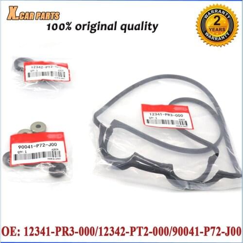 New Valve Cover Gasket Kit Set Fit For Acura Integra Honda Civic Del Sol 1.6 1.8L 12341-PR3-000 12342-PT2-000 90041-P72-J00