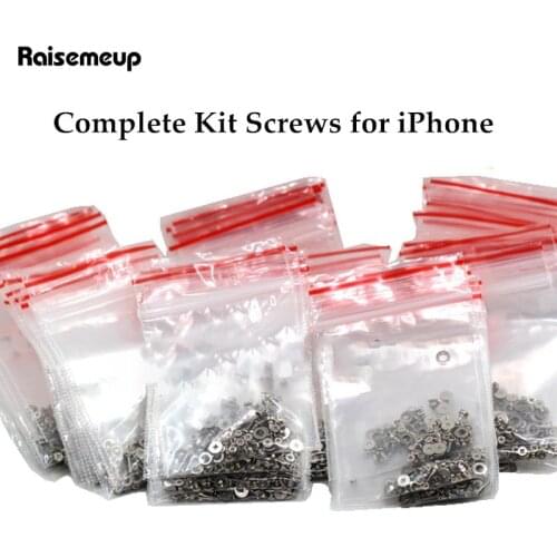 Screws Full Screw Set for iPhone 7 8 6 6s X plus Repair bolt Complete Kit Replacement Parts Full Set Screws phone Accessories