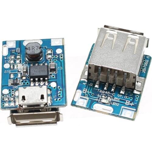 1pc Step-Up Power Module Battery Charging Protective Board Booster Converter DIY Charger 5V S55