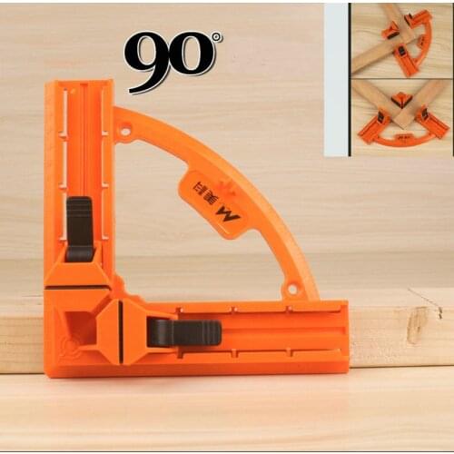 HQ Heavy Duty 90 Degree ABS Plastic Right Angle Clamp Picture Frame Clip Corner Holder Woodworking Hand Tool