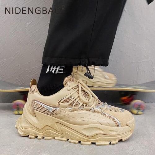 High Quality Men Running Shoes Summer New Men Sports Shoes Rubber Hard-Wearing Fashion Sneakers Outdoor Non-slip Trend Men Shoes