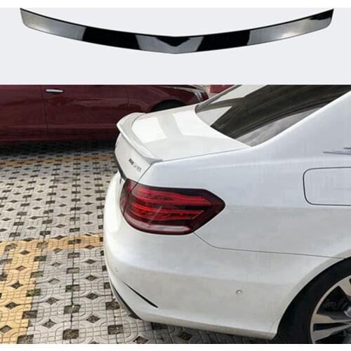 W212 5 styles Carbon Fiber Car Rear Trunk boot lip wing spoiler for Mercedes-Benz W212 E63 AMG 2014-2016