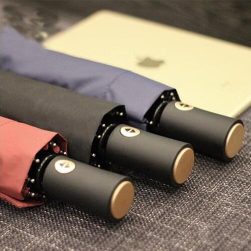 Wind Resistant Folding Automatic Umbrella Rain Women Auto Luxury Big Windproof Umbrellas Rain For Men Woman Coating Parasol 500g