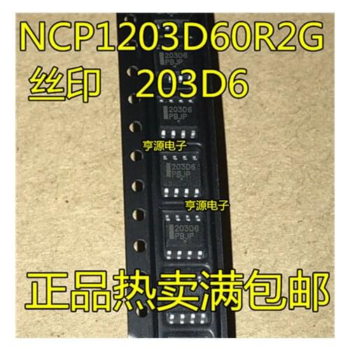 203D6 NCP1203D60R2G SOP8
