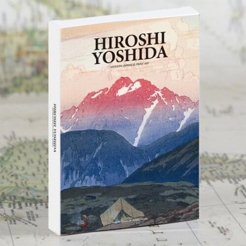 30Pcs/set The Works of Hiroshi Yoshida Modern Japanese Print Art Postcards Art Postcard Greeting Cards Gift Card Wall Decor