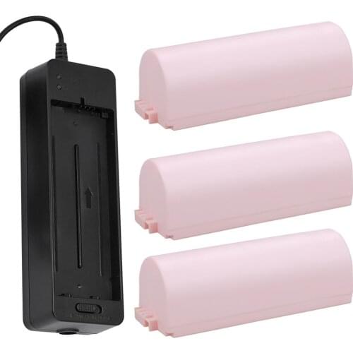 NB-CP2L Battery or Charger for Canon SELPHY CP100 CP200 CP220 Photo Printer Pink