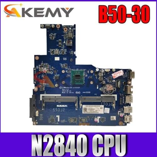 For Lenovo Thinkpad B50-30 Laptop Motherboard CPU:N2840 FP1000 UAM LA-B102P FRU:5B20G90117 5B20G90122 5B20G90111 Test Ok