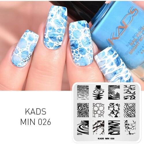 KADS Nail Stamping Plates Nail Art New Arrival Hot Sale Geometric Flower Jewelry 40 designs Template Stamp Manicure Stencil