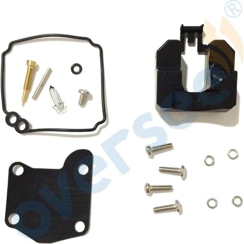 63V-W0093-00-00 Carburetor Repair Kit for YAMAHA 9.9HP 15HP Outboard Engine 2Stroke Hidea Parsun boat motor aftermarket parts