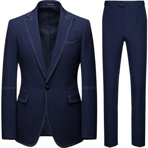 SZOLWY Mens Wedding Suits