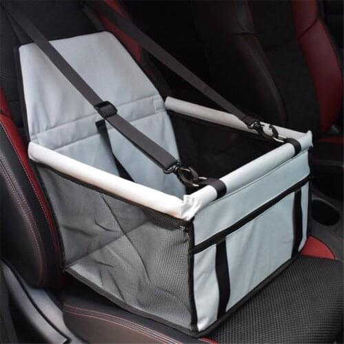 Waterproof Dog Seat Pet Dog Car Seat Waterproof Basket Bags Folding Hammock Pet Carriers Bag For Small Cat Dogs Safety Travel