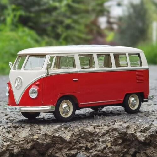 1:24 VW T1 T2 BUS Van Alloy Car Model Diecasts & Toy Vehicles Collect Car Toy Boy Birthday gifts