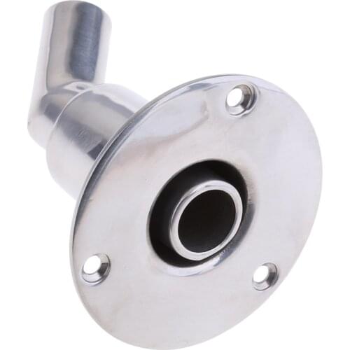 22mm Stainless Steel 90 Degree Thru Hull Hose Pipe Socket For