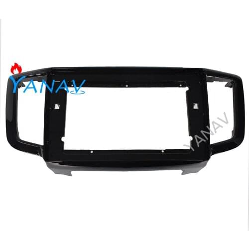 Car Radio Panel Frame Dash Kit For-Honda Odyssey 2015-2017 Car Stereo Audio Fascia Surround Adaptor Plate Panel