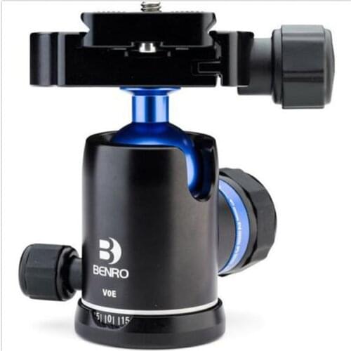 Benro V0E V1E V2E V3E Ball Head - Testa Fotografica a Sfera Professionale con Innesto Rapido