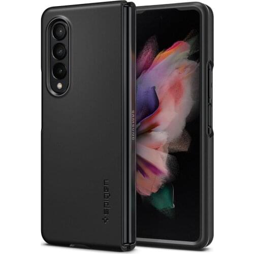 For Samsung Galaxy Z Fold3 Fold 3 5G Spigen Thin Fit Extra Slim Lightweight All Round Protection Scratch Defense Cover