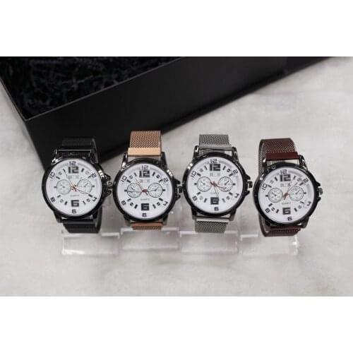 Mens Minimalist Watches Ultra Thin Mesh Belt Watch Luxury Mens Watch Business Quartz Wristwatch Tag whatches Mesh bel Mesh bel